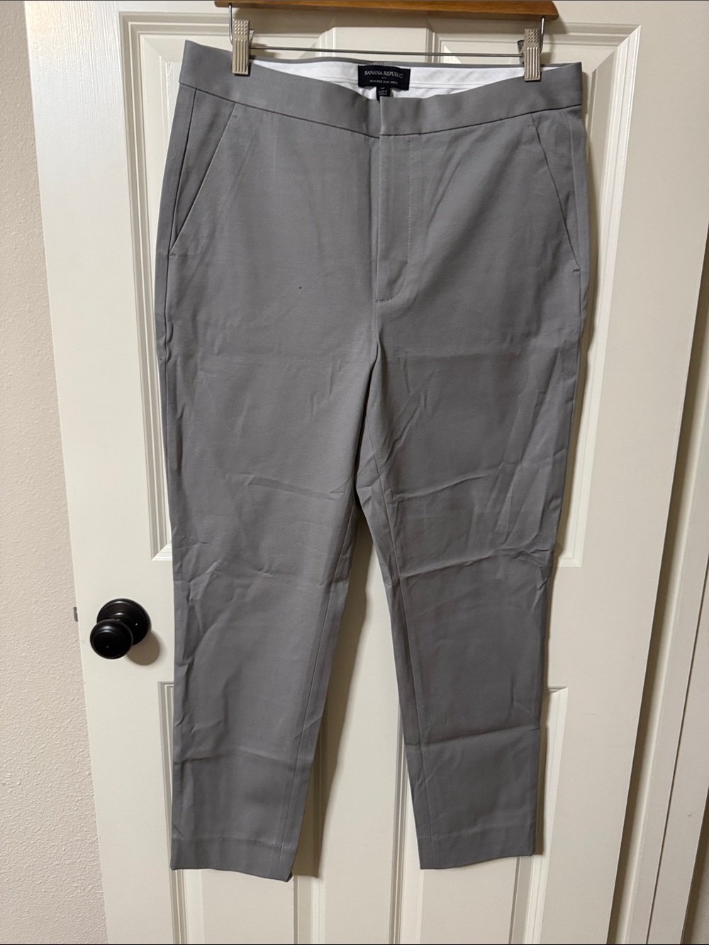 Banana Republic Factory Light Gray Women's Dress Trousers